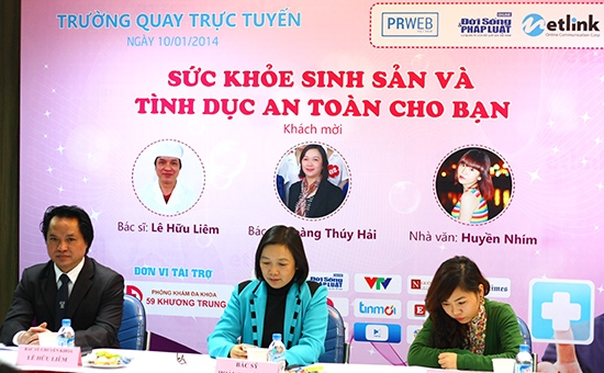 Trường quay 'Sức khỏe sinh sản và tình dục an toàn': thiết thực và hữu ích